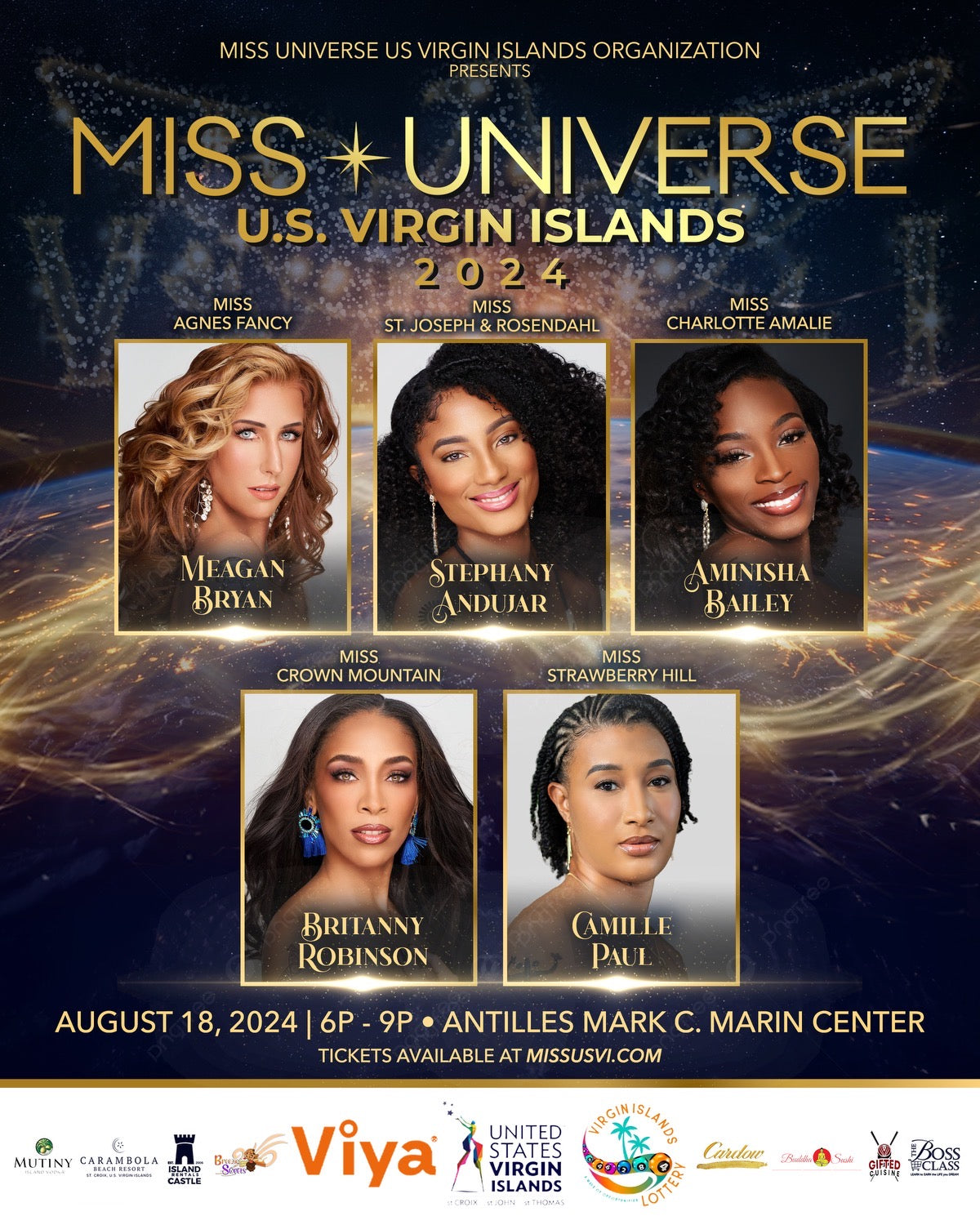 Miss Universe USVI 2024 General Tickets