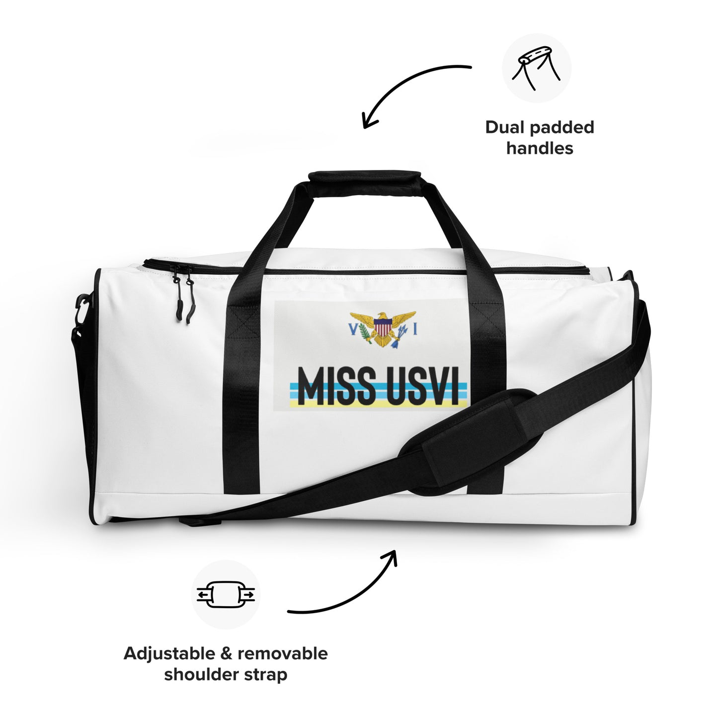 Miss USVI Duffle bag