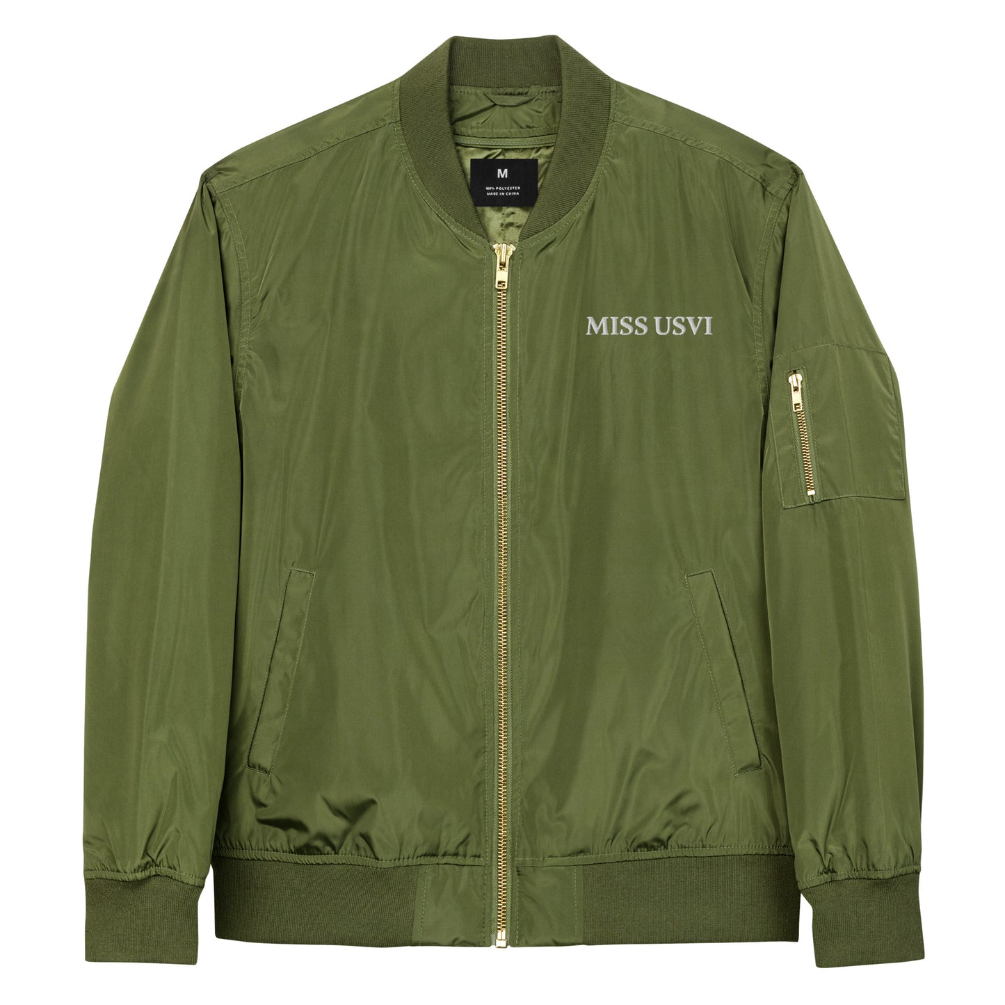 Miss USVI  bomber jacket