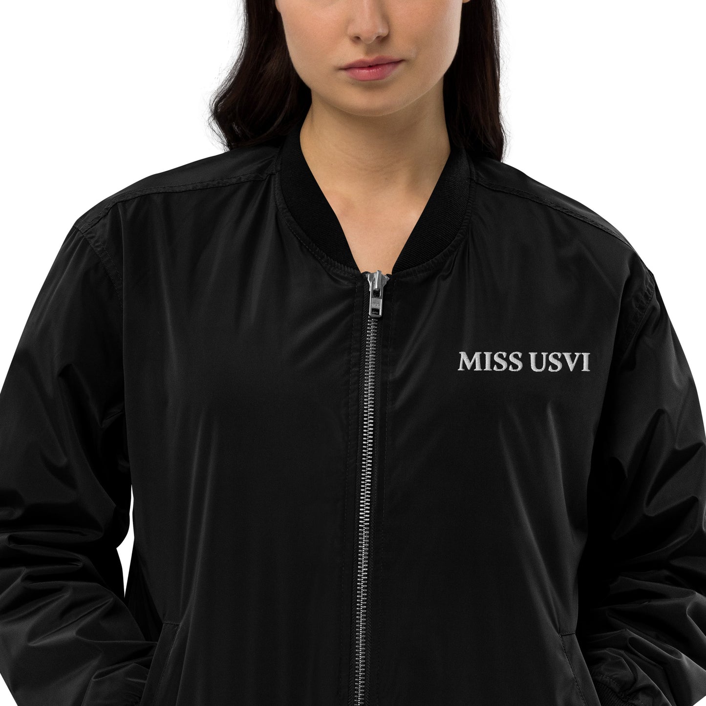 Miss USVI  bomber jacket